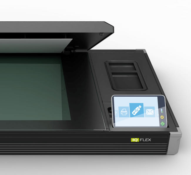 Contex Contex iq x CONTEX IQ FLEX A2 Flatbed Scanner which scans up to A1 size.