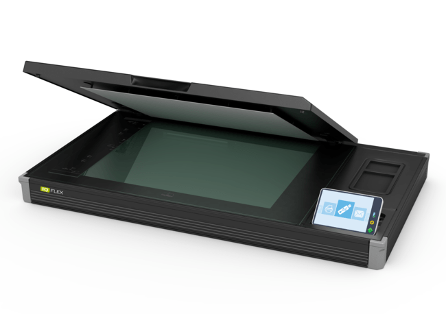 Contex Contex iq x CONTEX IQ FLEX A2 Flatbed Scanner which scans up to A1 size.