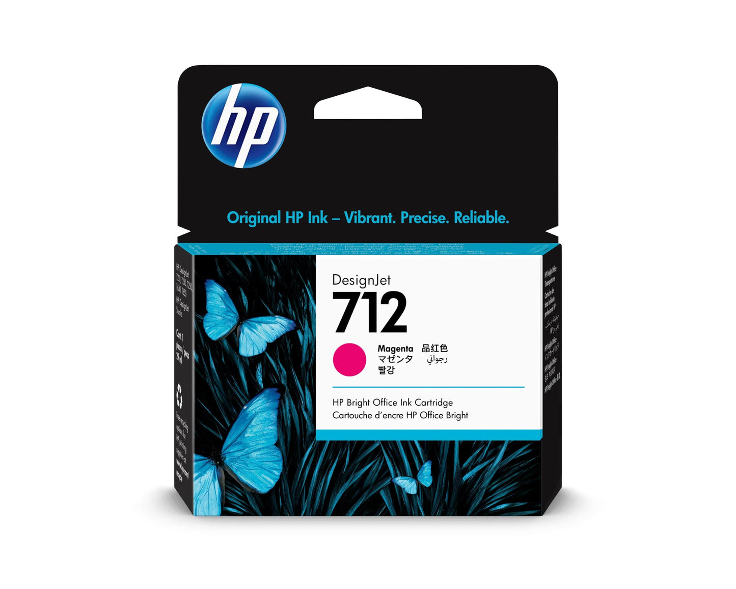 HP HP Designjet T630 / T652 HP 712 Magenta Ink Cartridge - 29ml