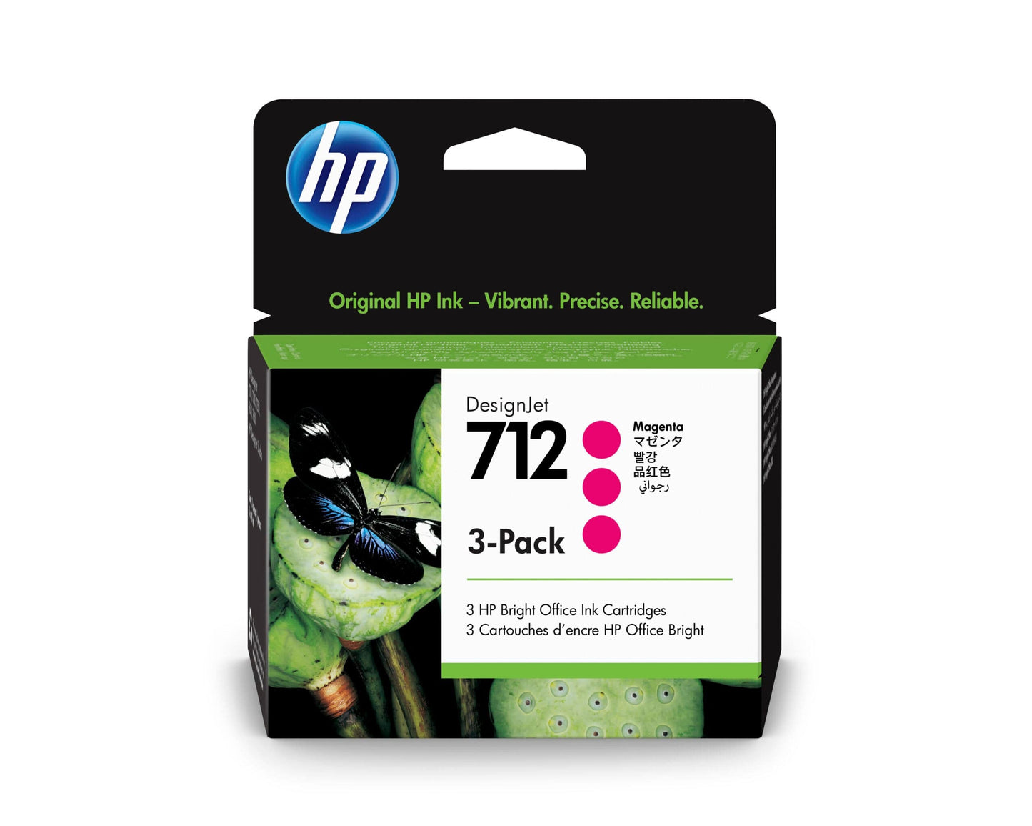 HP HP Designjet T630 / T655 HP 712 3-Ink Magenta Ink Cartridge - 29ml
