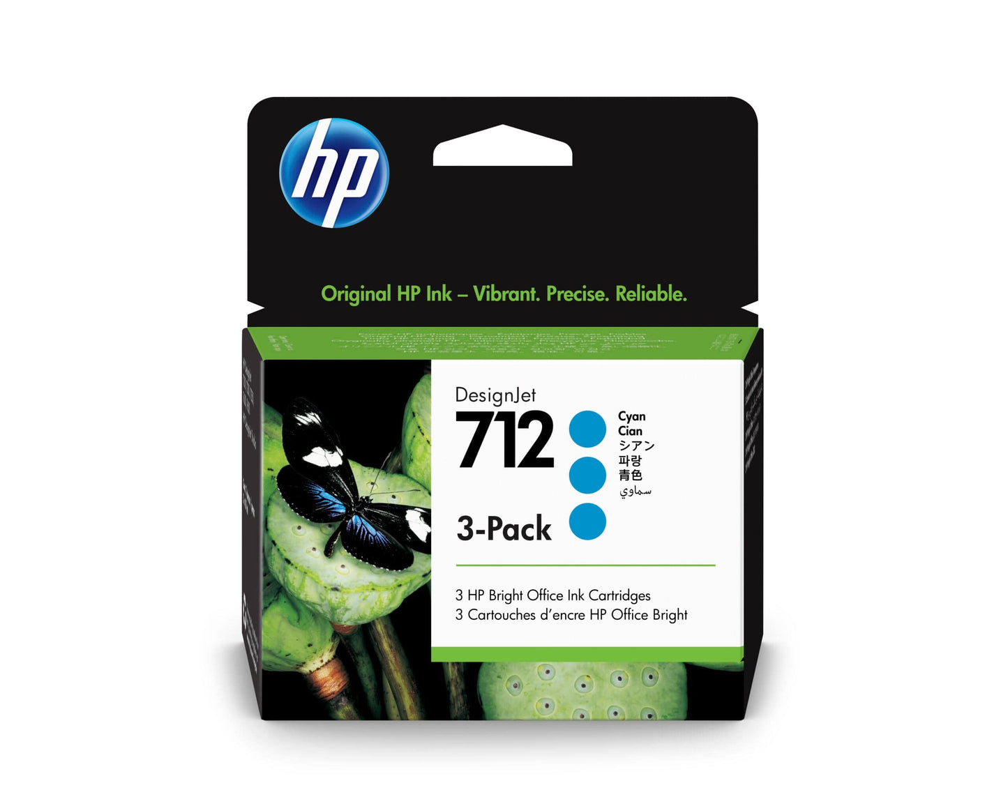 HP HP Designjet T630 / T656 HP 712 3-Ink Cyan Ink Cartridge - 29ml