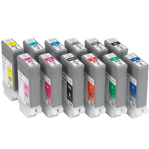 Canon CANON Canon PFI-101  PFI-103 Printer Ink Cartridges  Full set of 12 x 130ml ink tanks
