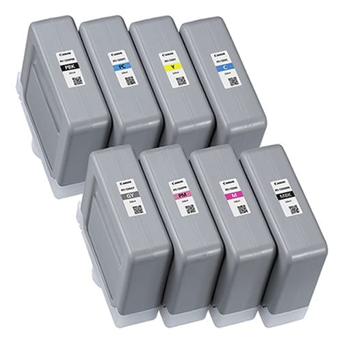 Canon CANON PFI Canon PFI-1300 Printer Ink Cartridges  Full set of 8 x 330ml ink tanks