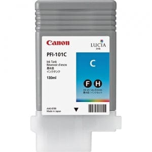Canon Canon Printer Accessories Canon - PFI-101 Cyan (C) - 130ml Ink Tank