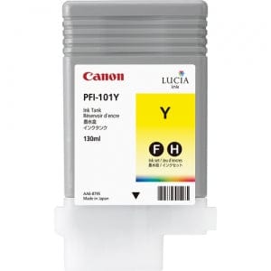 Canon Canon Printer Accessories Canon - PFI-101 Yellow (Y) - 130ml Ink Tank