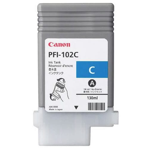 Canon Canon Printer Accessories Canon - PFI-102 Cyan (C) - 130ml Ink Tank