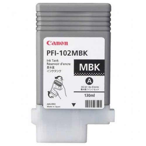 Canon Canon Printer Accessories Canon - PFI-102 Matte Black (MBK) - 130ml Ink Tank