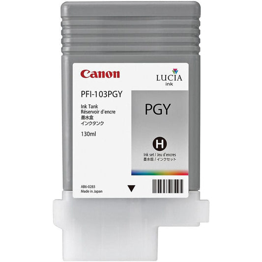 Canon Canon Printer Accessories Canon - PFI-103 Photo Grey (PGY) - 130ml Ink Tank