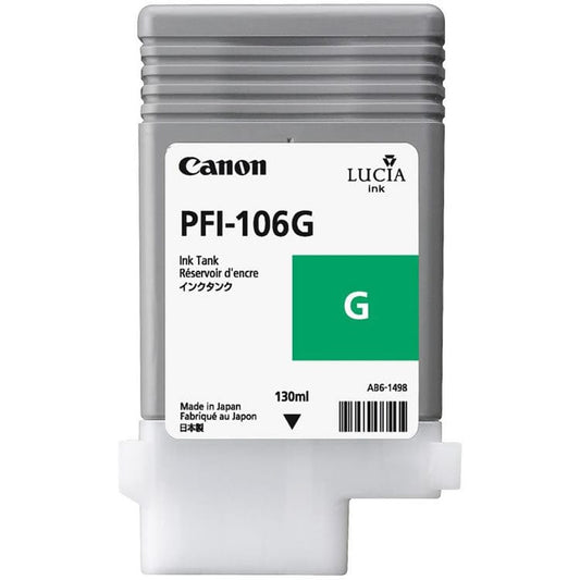 Canon Canon Printer Accessories Canon - PFI-106 Green (G) - 130ml Ink Tank
