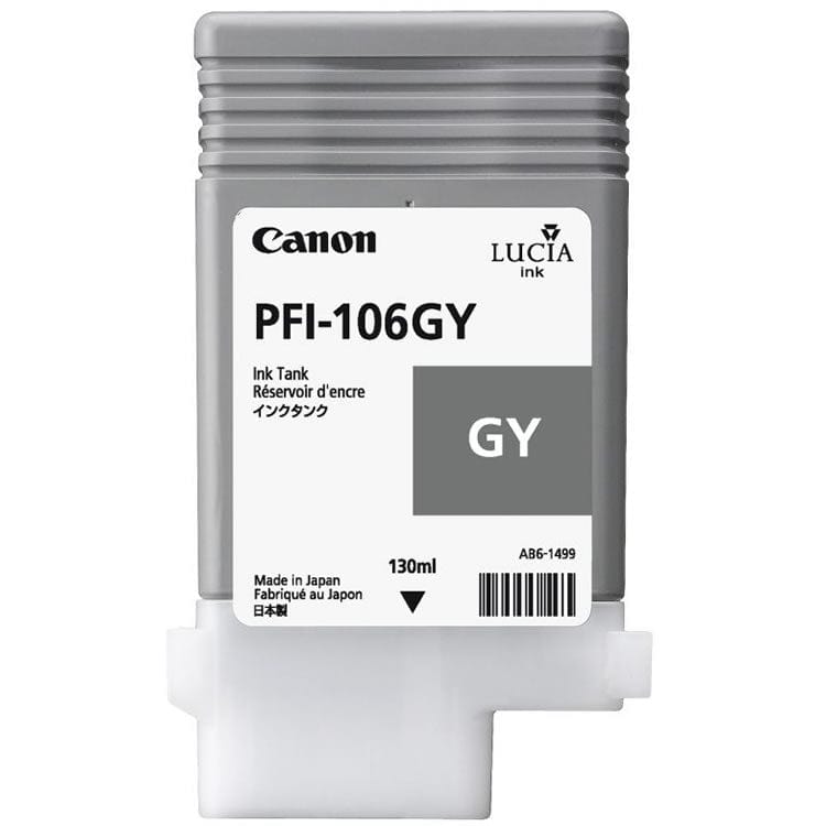 Canon Canon Printer Accessories Canon - PFI-106 Grey (GY) - 130ml Ink Tank