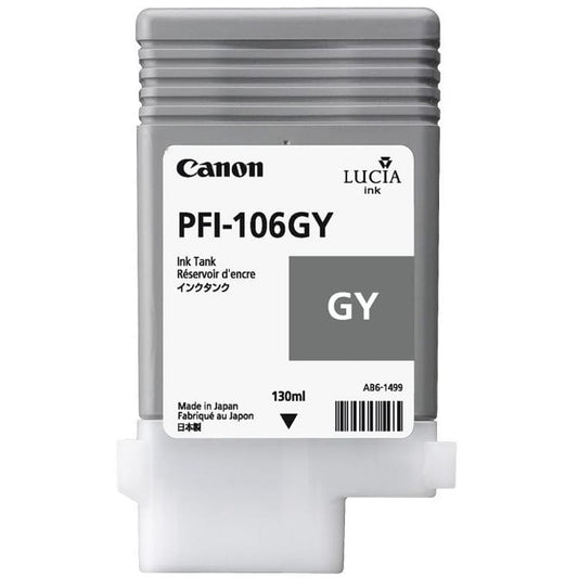 Canon Canon Printer Accessories Canon - PFI-106 Grey (GY) - 130ml Ink Tank