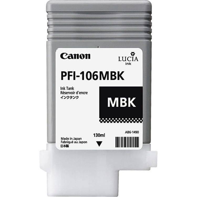 Canon Canon Printer Accessories Canon - PFI-106 Matte Black (MBK) - 130ml Ink Tank