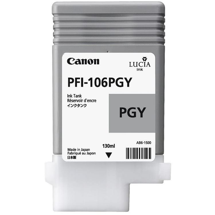 Canon Canon Printer Accessories Canon - PFI-106 Photo Grey (PGY) - 130ml Ink Tank
