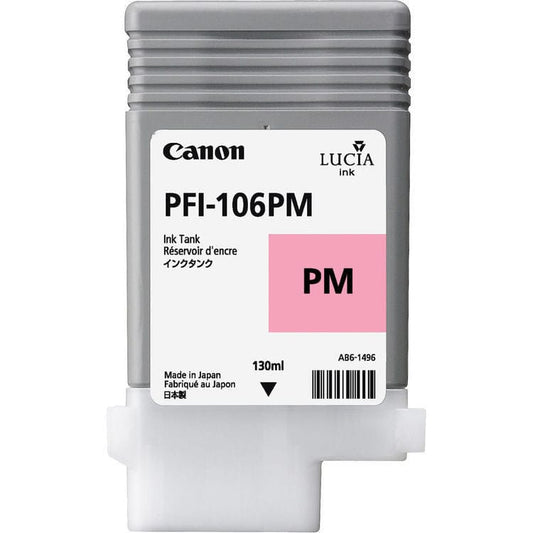 Canon Canon Printer Accessories Canon - PFI-106 Photo Magenta (PM) - 130ml Ink Tank