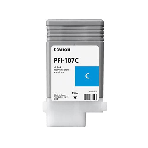 Canon Canon Printer Accessories Canon - PFI-107 Cyan (C) - 130ml Ink Tank