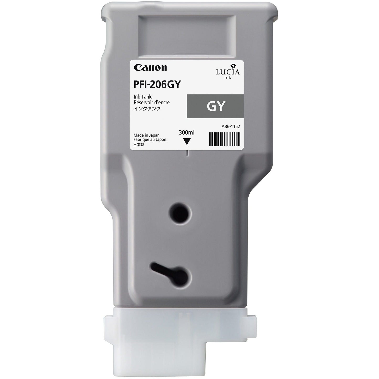 Canon Canon Printer Accessories Canon - PFI-206 Grey (GY) - 300ml Ink Tank