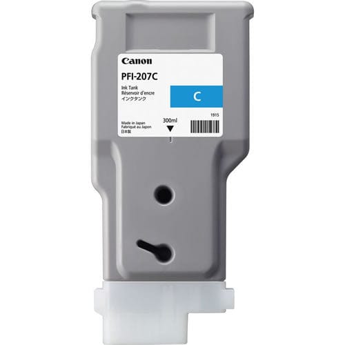 Canon Canon Printer Accessories Canon - PFI-207 Cyan (C) - 300ml Ink Tank