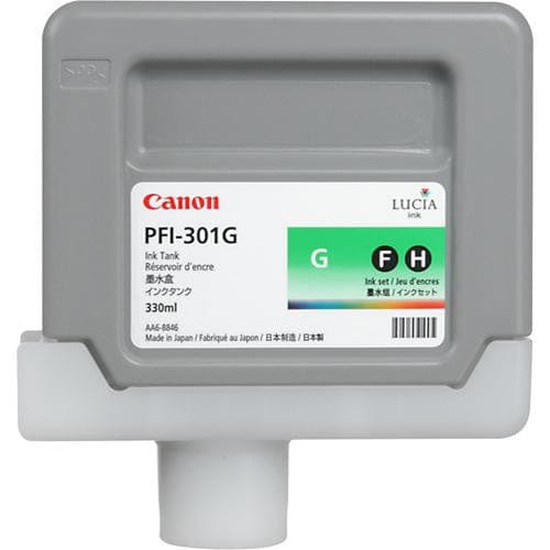 Canon Canon Printer Accessories Canon - PFI-301 Green (G) - 330ml Ink Tank