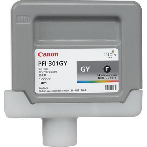 Canon Canon Printer Accessories Canon - PFI-301 Grey (GY) - 330ml Ink Tank