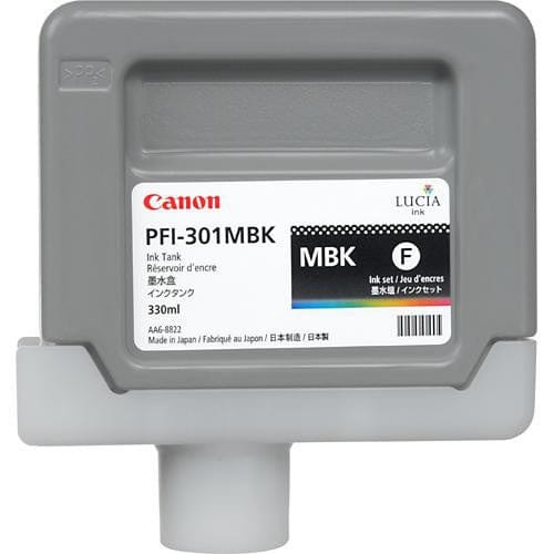 Canon Canon Printer Accessories Canon - PFI-301 Matte Black (MBK) - 330ml Ink Tank