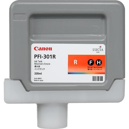 Canon Canon Printer Accessories Canon - PFI-301 Red (R) - 330ml Ink Tank