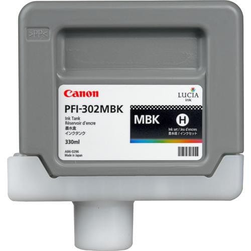 Canon Canon Printer Accessories Canon - PFI-302 Matte Black (MBK) - 330ml Ink Tank
