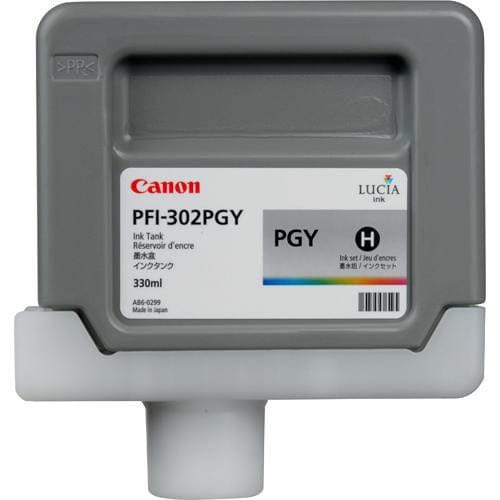 Canon Canon Printer Accessories Canon - PFI-302 Photo Gray (PGY) - 330ml Ink Tank