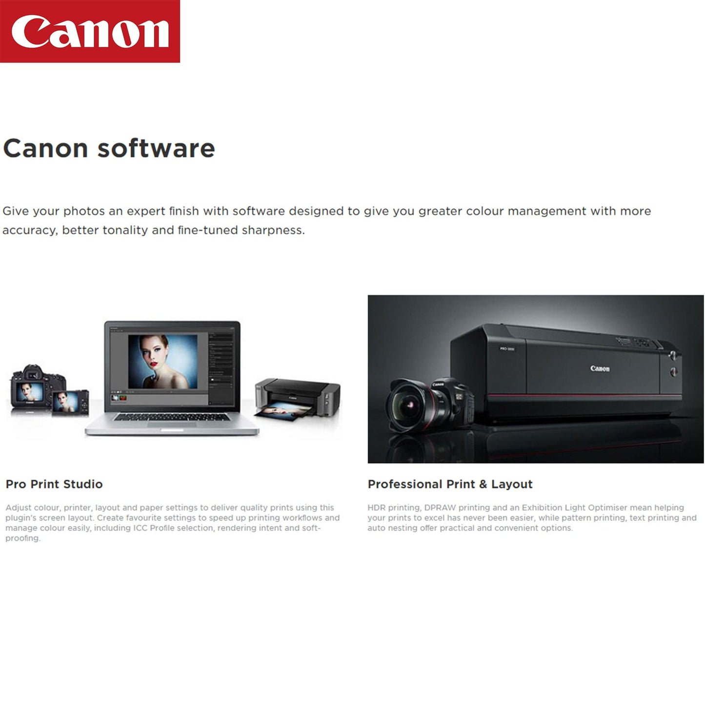 Canon Printer Canon imagePROGRAF PRO-1000 Printer - A2 - 12 Colour - Photographic / Fine Art