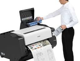 Canon Printer Canon imagePROGRAF TX-2000 Printer - 24" inch - A1 - 5 Colour - Pigment Ink - CAD Plotter
