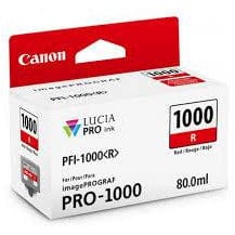 Canon Pro 1000 Canon - PFI-1000 Red (R) - 80ml Ink Tank