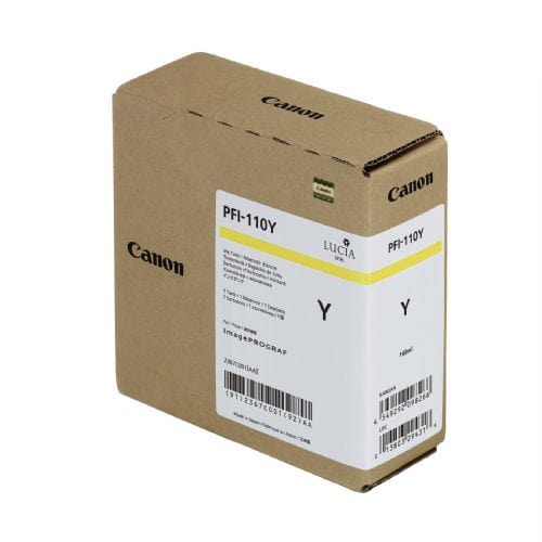 Canon TX 2000 Canon - PFI-110 Yellow (Y) - 160ml Ink Tank
