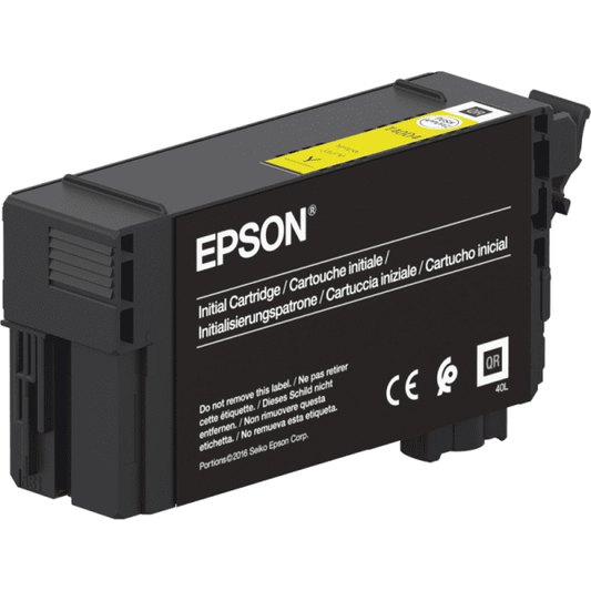 EPSON INK T40D4 Yellow Ink Cartridge - 50ml