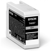 EPSON INK T46S7 Gray Ink Cartridge - 26ml
