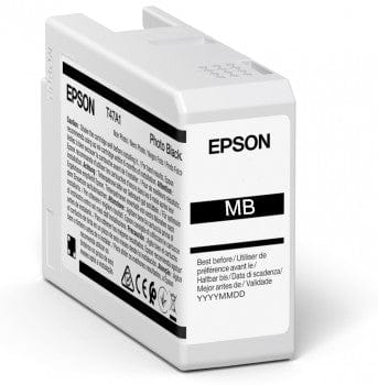 EPSON INK T47A8 Matte Black Ink Cartridge - 50ml