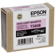 EPSON INK T580B Vivid Light Magenta Ink Cartridge - 80ml