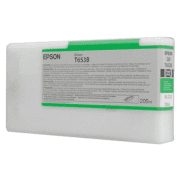 EPSON INK T653B Green Ink Cartridge - 200ml