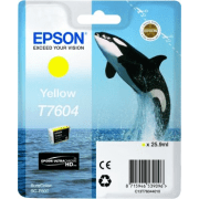 EPSON INK T7604 Yellow Ink Cartridge - 25.9ml