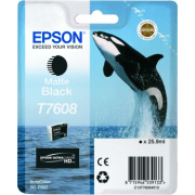 EPSON INK T7608 Matte Black Ink Cartridge - 25.9ml