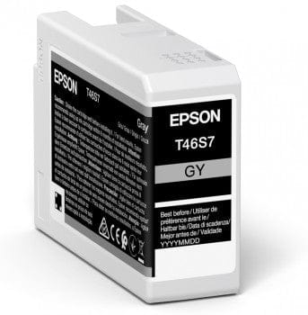 Epson Inkjet Printers Epson Printer SINGLEPACK GRAY T46S7 ULTRACHROME PRO 10 INK 25ML