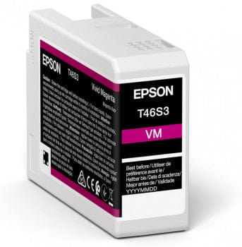 Epson Inkjet Printers Epson Printer SINGLEPACK VIVID MAGENTA T46S3 ULTRACHROME PRO 10 INK 25ML