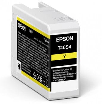 Epson Inkjet Printers Epson Printer SINGLEPACK YELLOW T46S4 ULTRACHROME PRO 10 INK 25ML