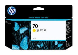 HP Cartridge - 130ml HP 70 Ink Cartridge Yellow - 130ml