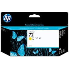HP Cartridge - 130ml HP 72 Ink Cartridge Yellow - 130ml
