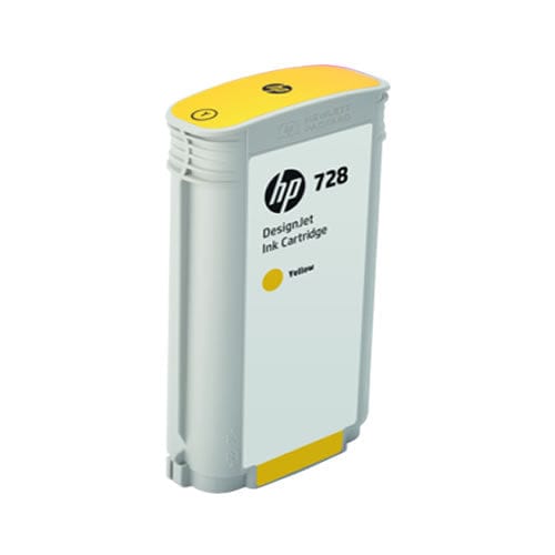 HP Cartridge - 130ml HP 728 Ink Cartridge Yellow - 130ml