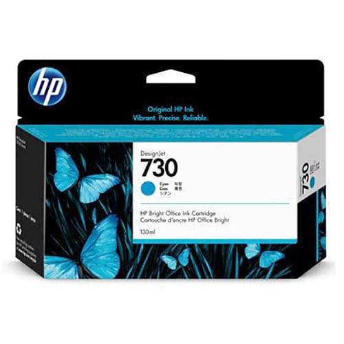 HP Cartridge - 130ml HP 730 Ink Cartridge Cyan - 130ml