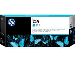 HP Cartridge - 130ml HP 745 Ink Cartridge Cyan - 130ml