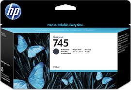 HP Cartridge - 130ml HP 745 Ink Cartridge Matte Black - 130ml