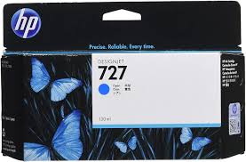 HP Cartridge - 130ml HP727 Ink Cartridge Cyan - 130ml