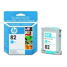 HP Cartridge - 28ml HP 82 Dye Ink Cartridge Cyan - 28ml