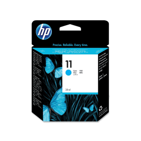 HP Cartridge - 28ml HP No. 11 Ink Cartridge Cyan - 28ml